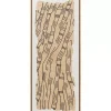 Bilder-KARE Design Gerahmtes Bild Native Lines 50X150Cm