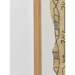 Bilder-KARE Design Gerahmtes Bild Native Spirals 50X150Cm