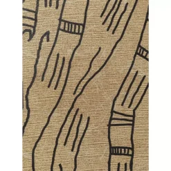 Bilder-KARE Design Gerahmtes Bild Native Spirals 50X150Cm