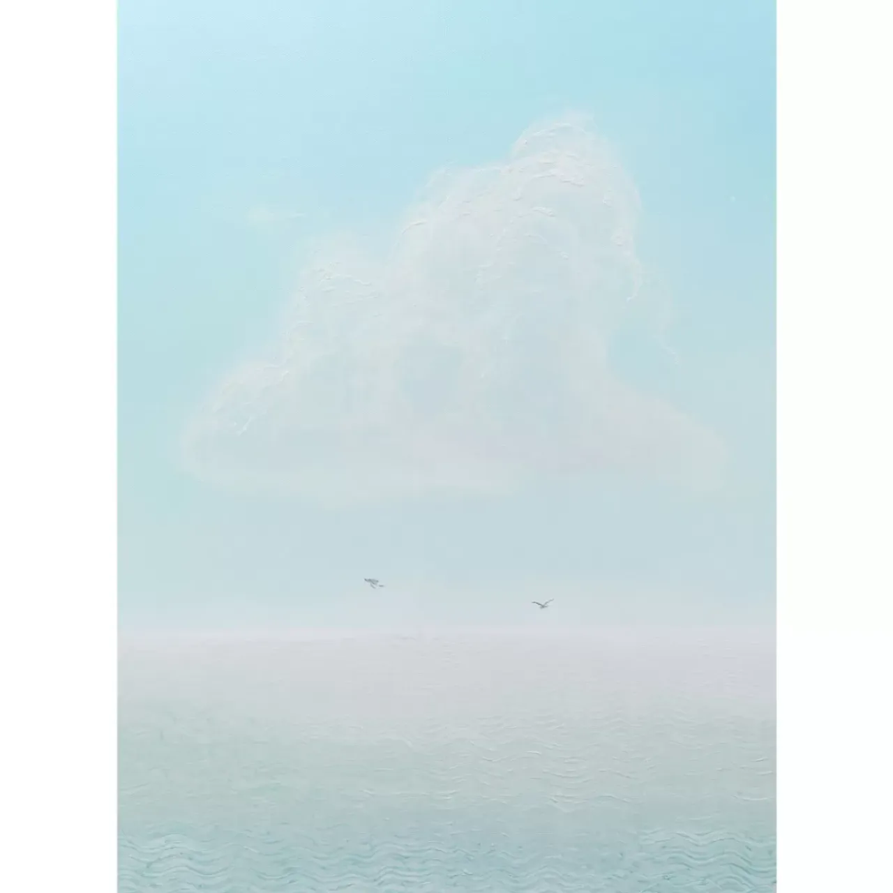 Bilder-KARE Design Gerahmtes Bild Ocean View 100X120Cm