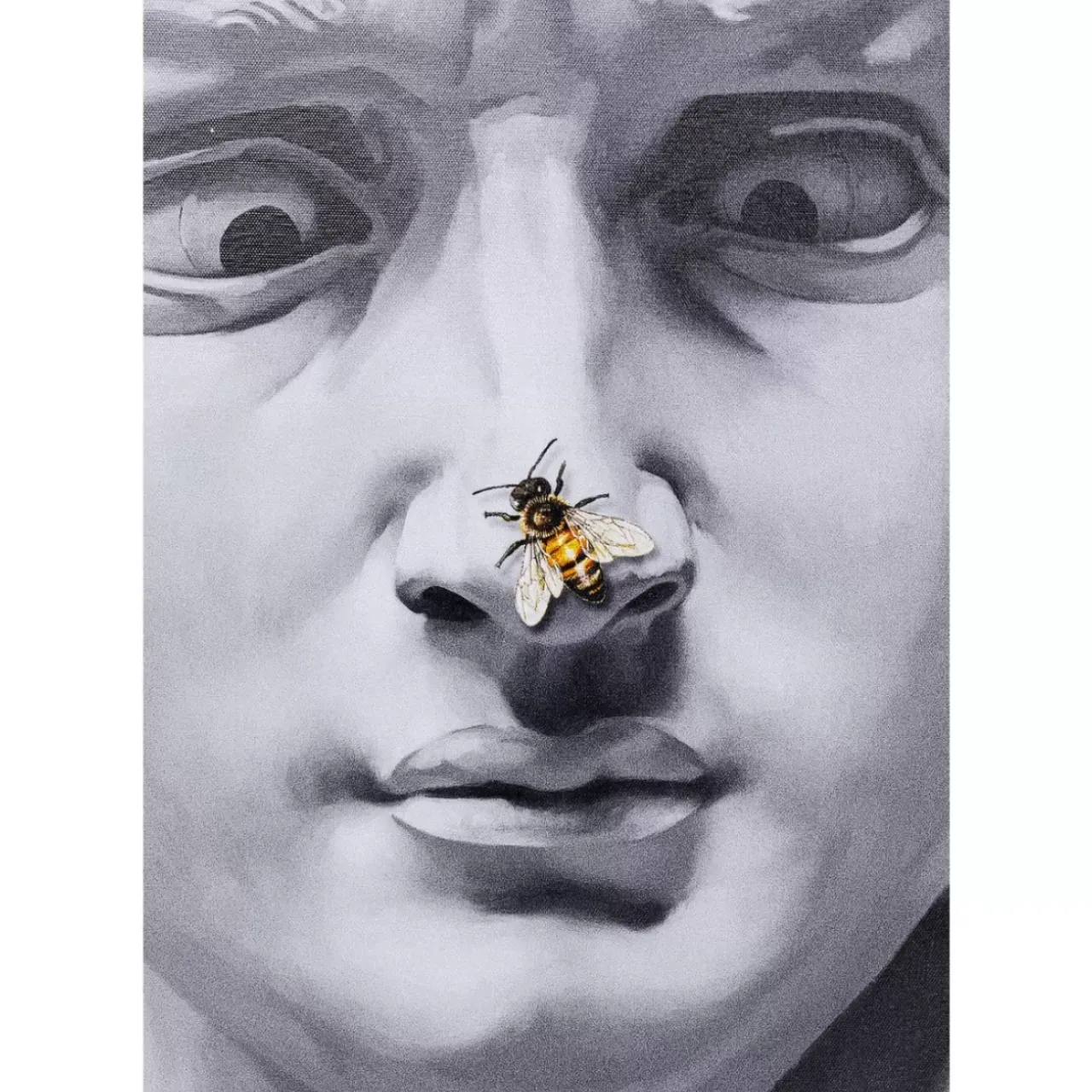 Bilder-KARE Design Gerahmtes Bild Statue 100X125Cm