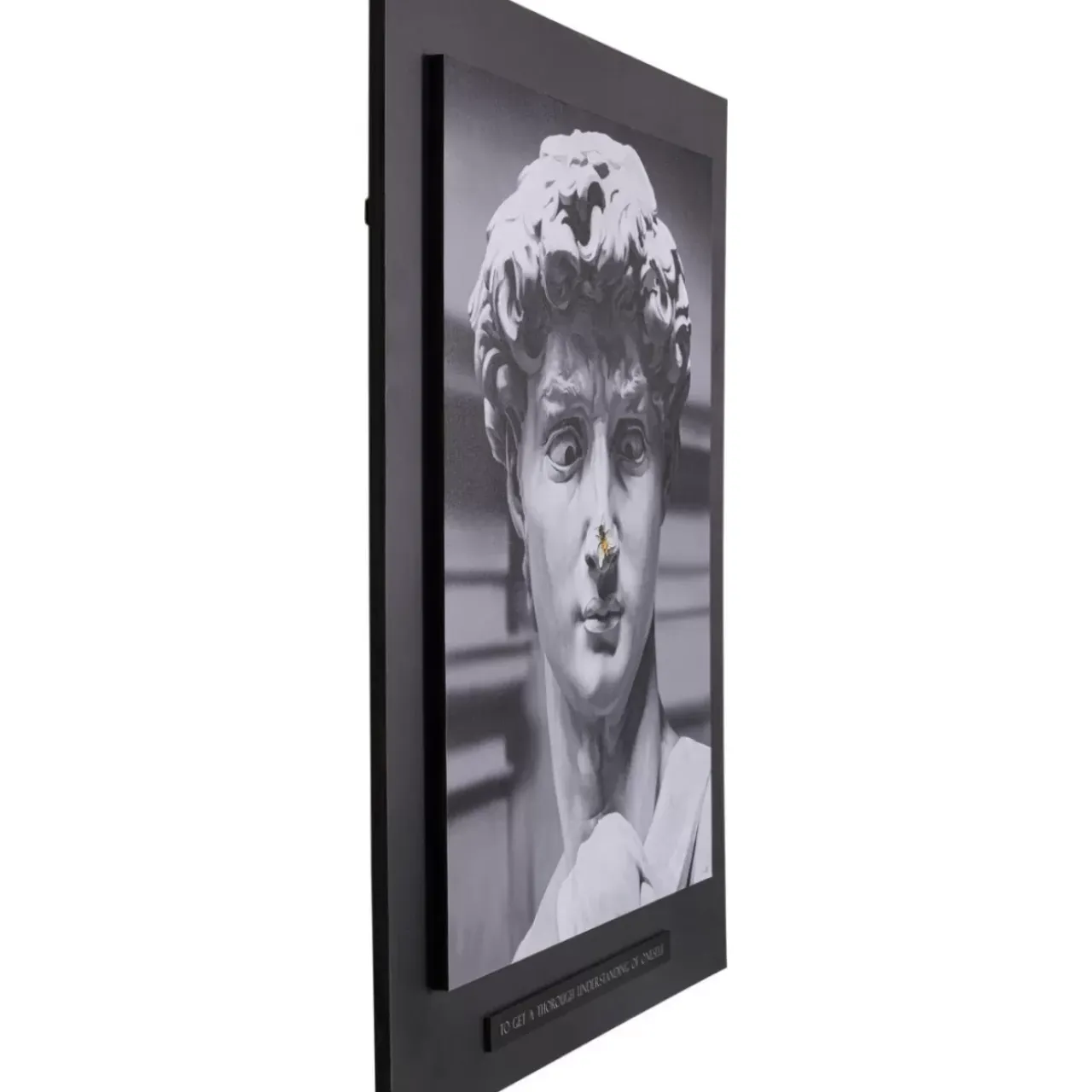 Bilder-KARE Design Gerahmtes Bild Statue 100X125Cm