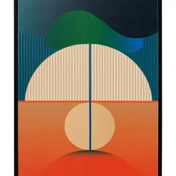 Bilder-KARE Design Gerahmtes Bild Sunrise 75X100Cm