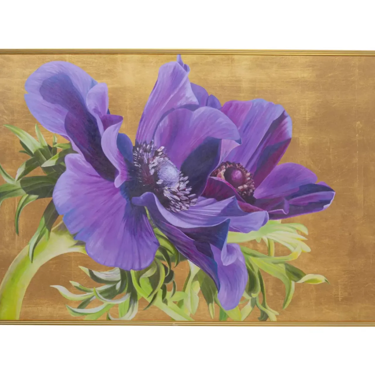 Bilder-KARE Design Gerahmtes Bild Violet 150X100Cm