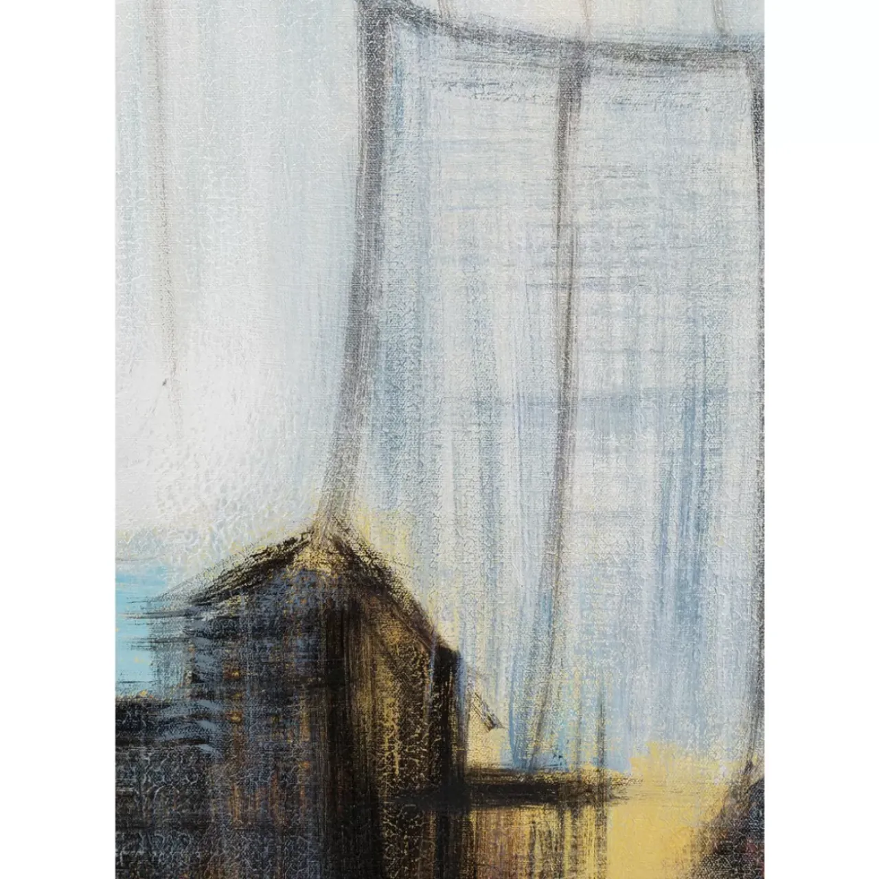 Bilder-KARE Design Gerahmtes Bild Visione Front 100X100Cm