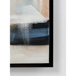 Bilder-KARE Design Gerahmtes Bild Visione Obliquo 100X100Cm