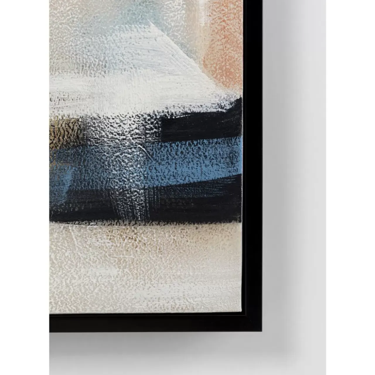 Bilder-KARE Design Gerahmtes Bild Visione Obliquo 100X100Cm