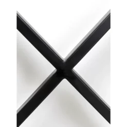 Tische-KARE Design Gestell Tavola Cross Schwarz (2/Set)