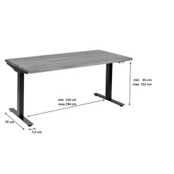 Tische-KARE Design Gestell Tavola Office Schwarz