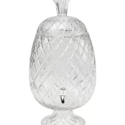 Geschirr & Tischaccessoires-KARE Design Getrankespender Pineapple Klar (2/Tlg.)