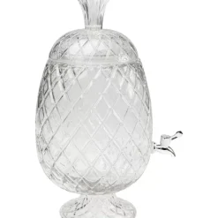 Geschirr & Tischaccessoires-KARE Design Getrankespender Pineapple Klar (2/Tlg.)