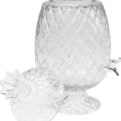 Geschirr & Tischaccessoires-KARE Design Getrankespender Pineapple Klar (2/Tlg.)