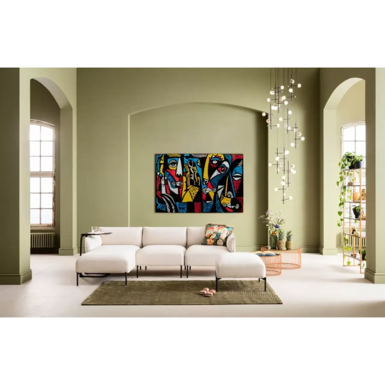 Bilder-KARE Design Glasbild Arte 150X100Cm