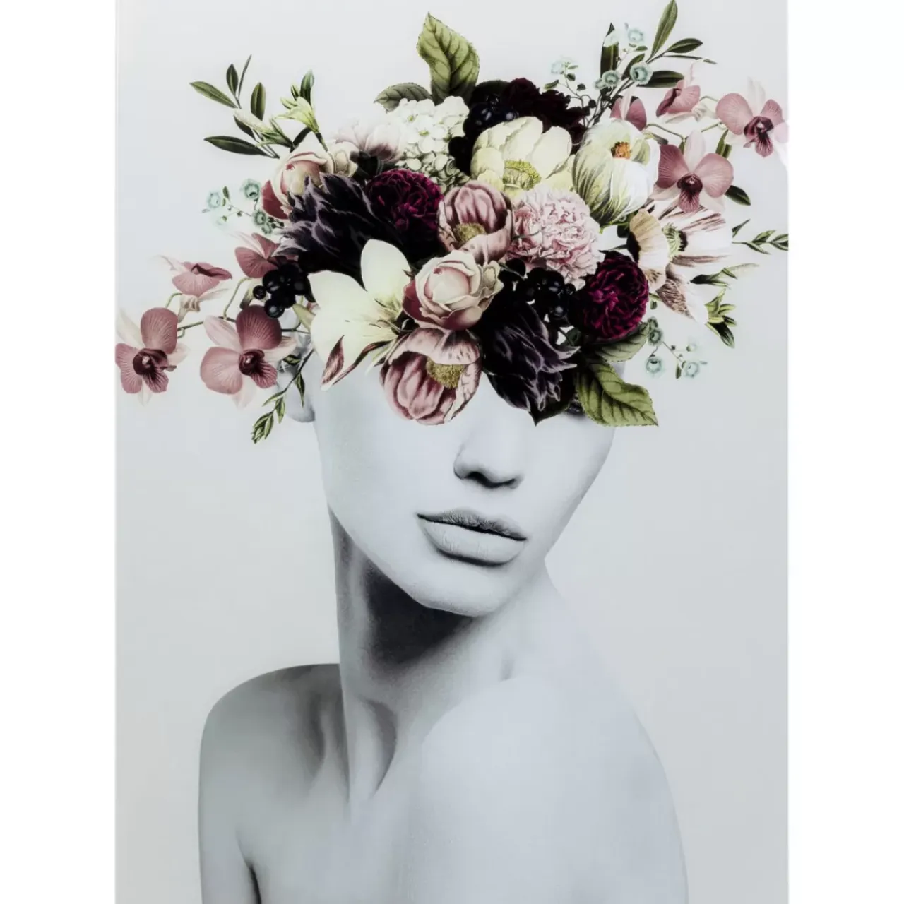 Bilder-KARE Design Glasbild Autumn Hair 80X120Cm