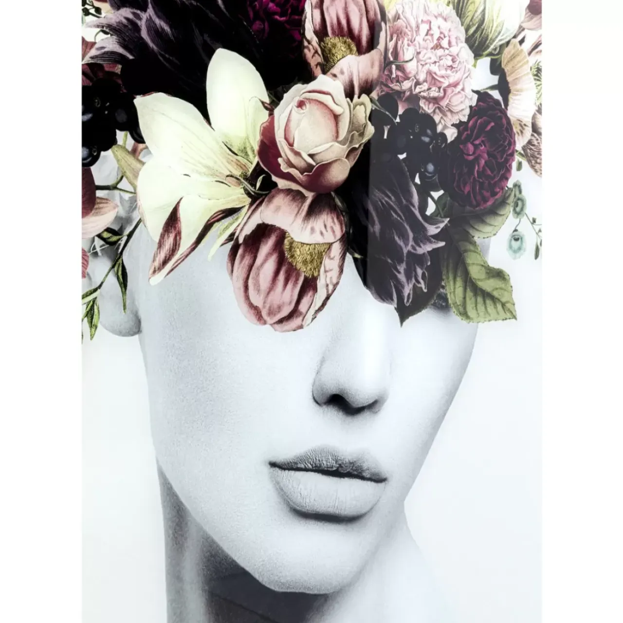 Bilder-KARE Design Glasbild Autumn Hair 80X120Cm