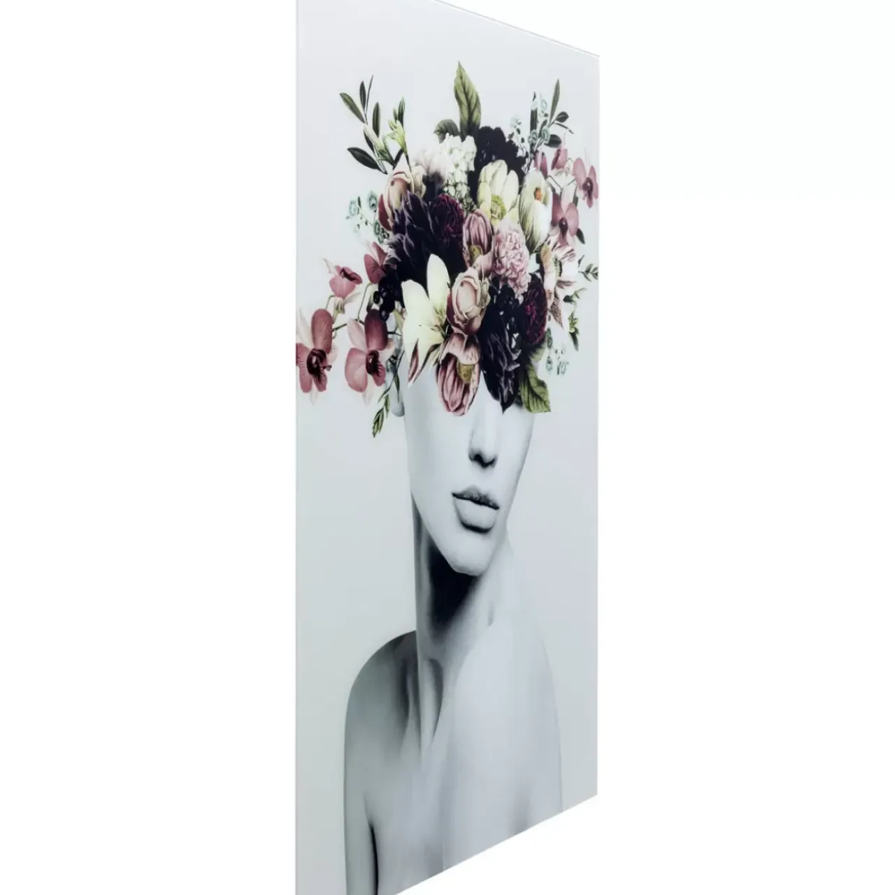 Bilder-KARE Design Glasbild Autumn Hair 80X120Cm