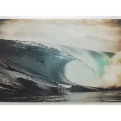 Bilder-KARE Design Glasbild Big Wave 180X120Cm