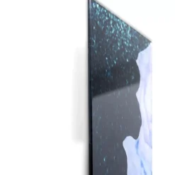 Bilder-KARE Design Glasbild Blue Queen 80X120Cm