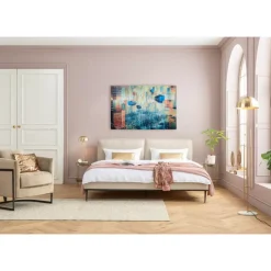 Bilder-KARE Design Glasbild 3D Future City 150X100Cm