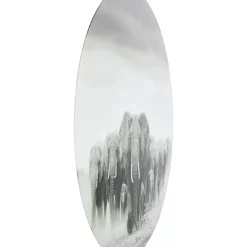 Bilder-KARE Design Glasbild Elephant Walk O120Cm