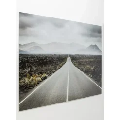 Bilder-KARE Design Glasbild Endless Street 180X120Cm