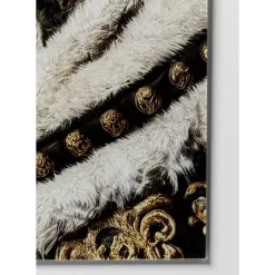 Bilder-KARE Design Glasbild King Pug 40X60Cm