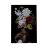 Bilder-KARE Design Glasbild Ms. Bouquet 80X120Cm