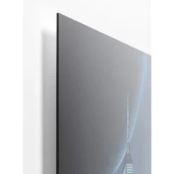 Bilder-KARE Design Glasbild Night Skyline 90X120Cm