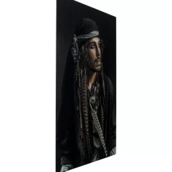 Bilder-KARE Design Glasbild Pirate 80X120Cm