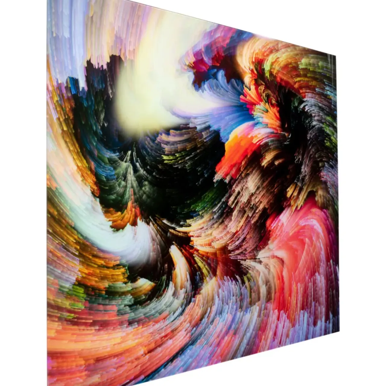 Bilder-KARE Design Glasbild Space Galaxy 150X100Cm