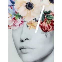 Bilder-KARE Design Glasbild Spring Hair 80X120Cm