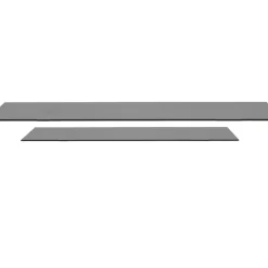 Tische-KARE Design Glasset Polar 8Mm Esg Smoke 130X65Cm