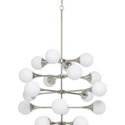 Hängeleuchten-KARE Design Hangeleuchte Bulb Fiction 20 Silber O102Cm