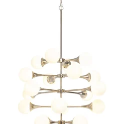 Hängeleuchten-KARE Design Hangeleuchte Bulb Fiction 20 Silber O102Cm
