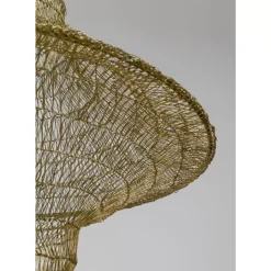 Hängeleuchten-KARE Design Hangeleuchte Cocoon Gold O51Cm