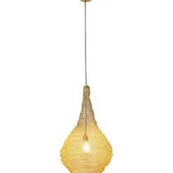 Hängeleuchten-KARE Design Hangeleuchte Cocoon Gold O41Cm