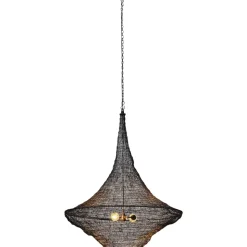 Hängeleuchten-KARE Design Hangeleuchte Cocoon Schwarz O89Cm