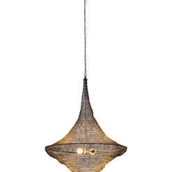 Hängeleuchten-KARE Design Hangeleuchte Cocoon Schwarz O89Cm