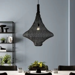 Hängeleuchten-KARE Design Hangeleuchte Cocoon Schwarz O89Cm