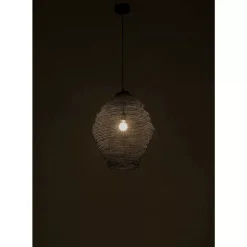 Hängeleuchten-KARE Design Hangeleuchte Cocoon Schwarz O45Cm