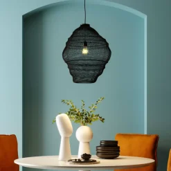 Hängeleuchten-KARE Design Hangeleuchte Cocoon Schwarz O45Cm