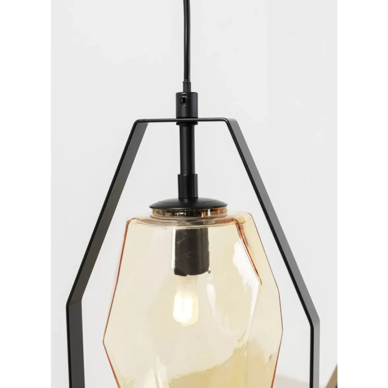 Hängeleuchten-KARE Design Hangeleuchte Diamond Fever Dining Schwarz 110Cm