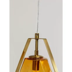 Hängeleuchten-KARE Design Hangeleuchte Diamond Fever Dining Brass 67Cm