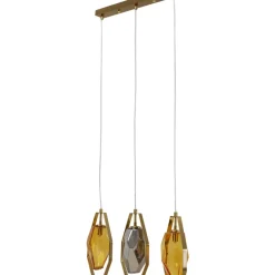 Hängeleuchten-KARE Design Hangeleuchte Diamond Fever Dining Brass 67Cm