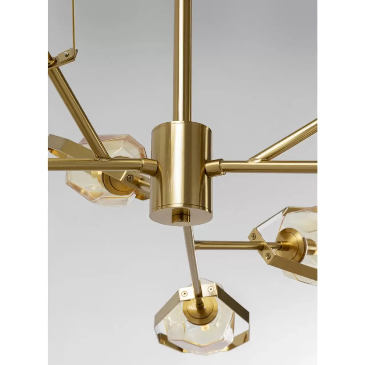 Hängeleuchten-KARE Design Hangeleuchte Diamond Fever Ufo Brass O106Cm