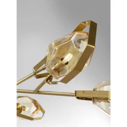 Hängeleuchten-KARE Design Hangeleuchte Diamond Fever Ufo Brass O106Cm