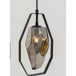 Hängeleuchten-KARE Design Hangeleuchte Diamond Fever Dining Schwarz 67Cm
