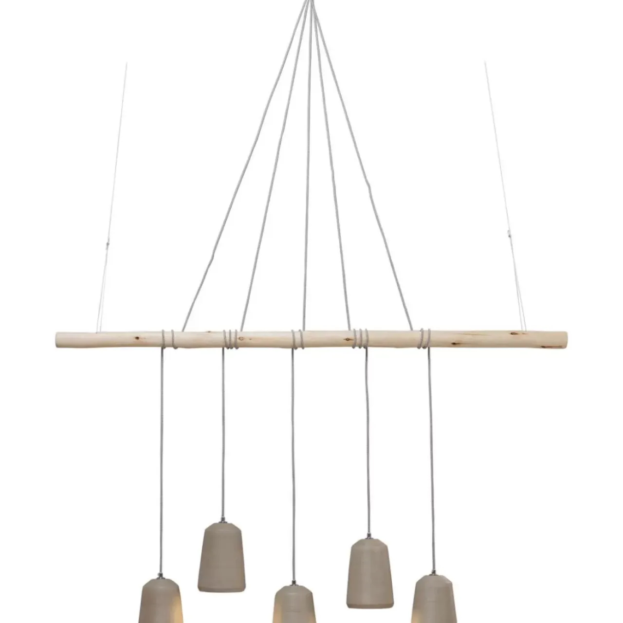 Hängeleuchten-KARE Design Hangeleuchte Dining Concrete Cinque