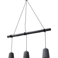 Hängeleuchten-KARE Design Hangeleuchte Dining Concrete Schwarz Tre