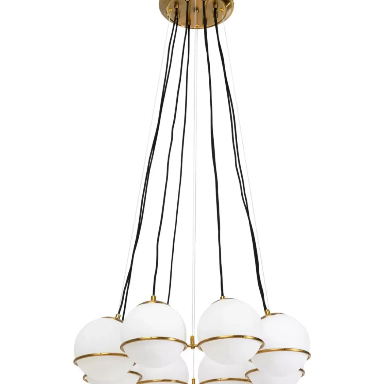 Hängeleuchten-KARE Design Hangeleuchte Globes Gold